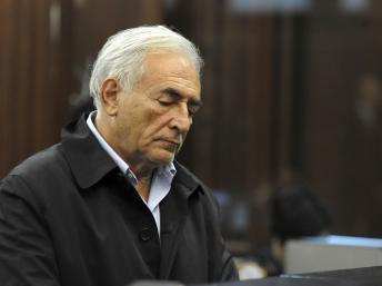 Dominique Strauss-Kahn devant la cour criminelle de Manhattan, le 16 mai 2011.