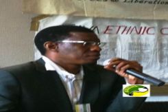 Boubacar Diagana, représentant du MPR en France.