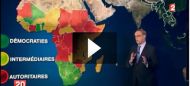 Classification des régimes politiques en Afrique subsaharienne... le régime de Ould Abdel Aziz est qualifié d'autoritaire (le Mali a, évidemment, viré du vert au rouge écarlate depuis une semaine!)